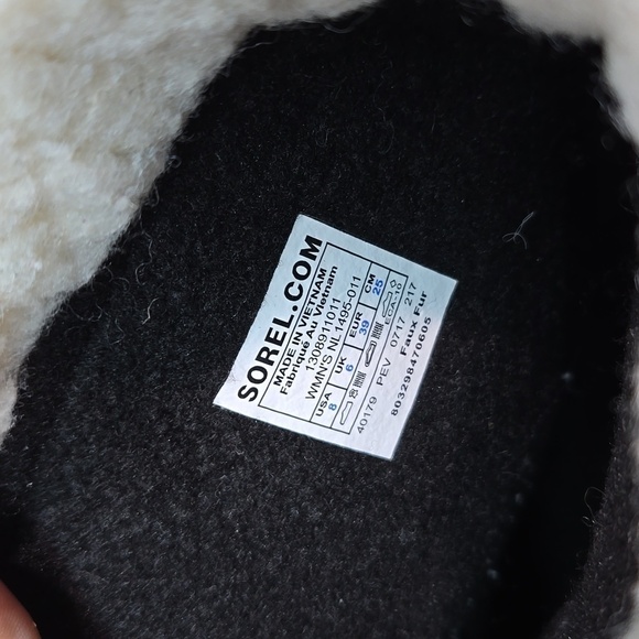 Sorel Women Caribou Waterproof Insulated lined boots rubber shoes sz 8 - Picture 9 of 15